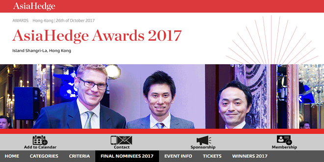 AsiaHedge Awards 2017